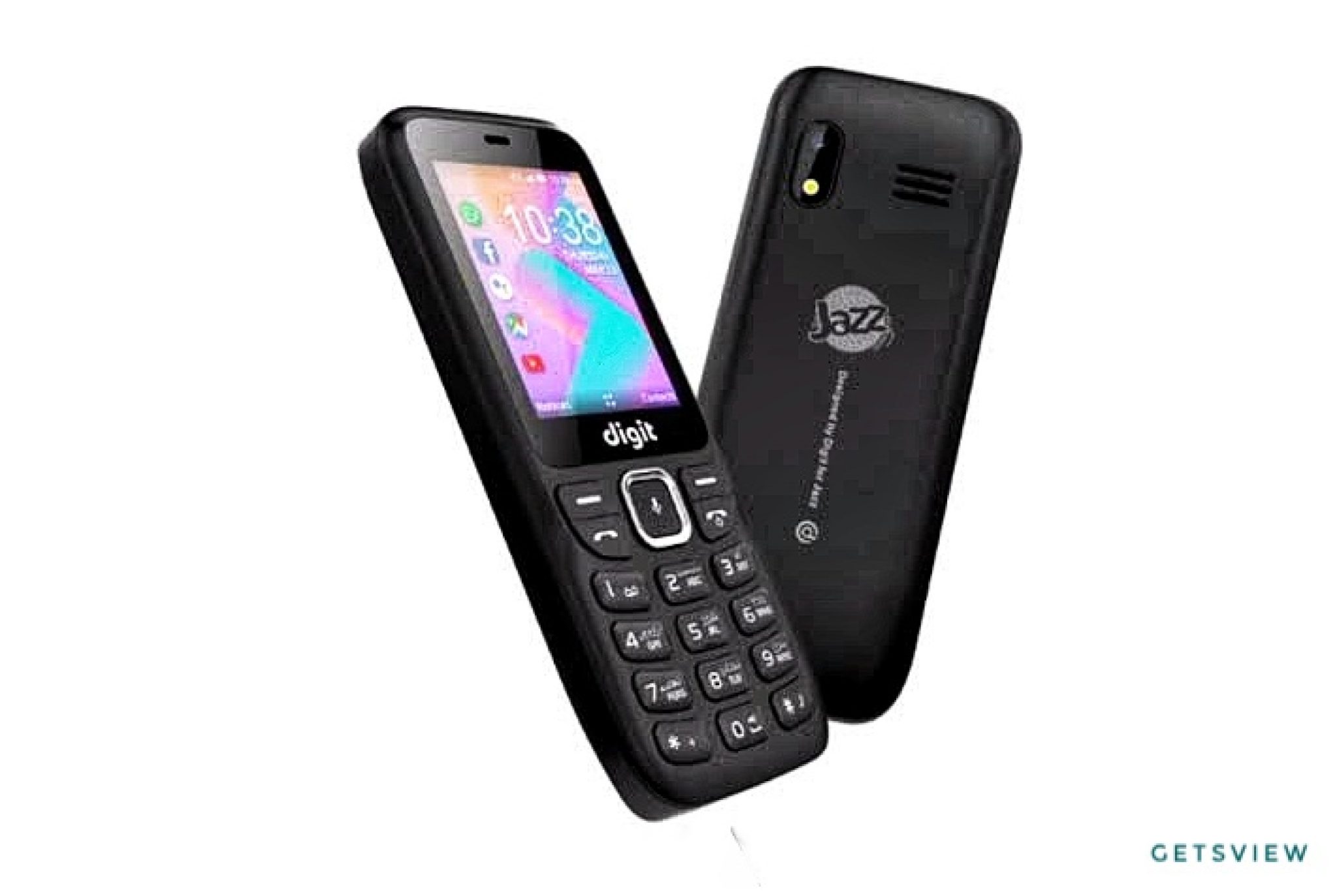 Jazz DIGIT 4G Button Phone With WiFi, Full Specs & Price - GETSVIEW